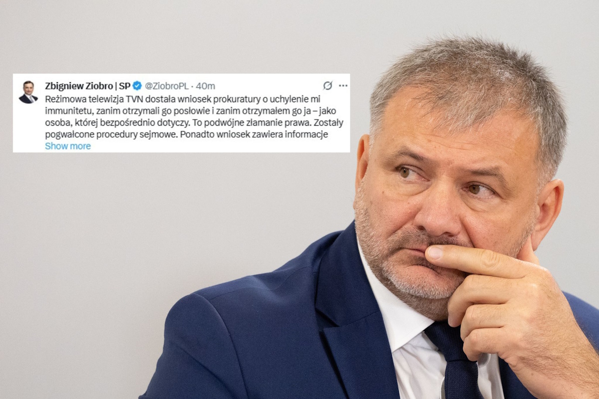 Ziobro złoży zawiadomienie do prokuratury ws. Żurka