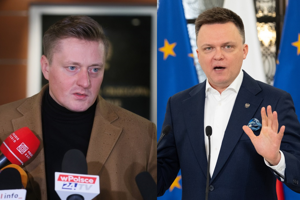 Słowa o "zamachu stanu". Fanatyk nie stawił się w PK