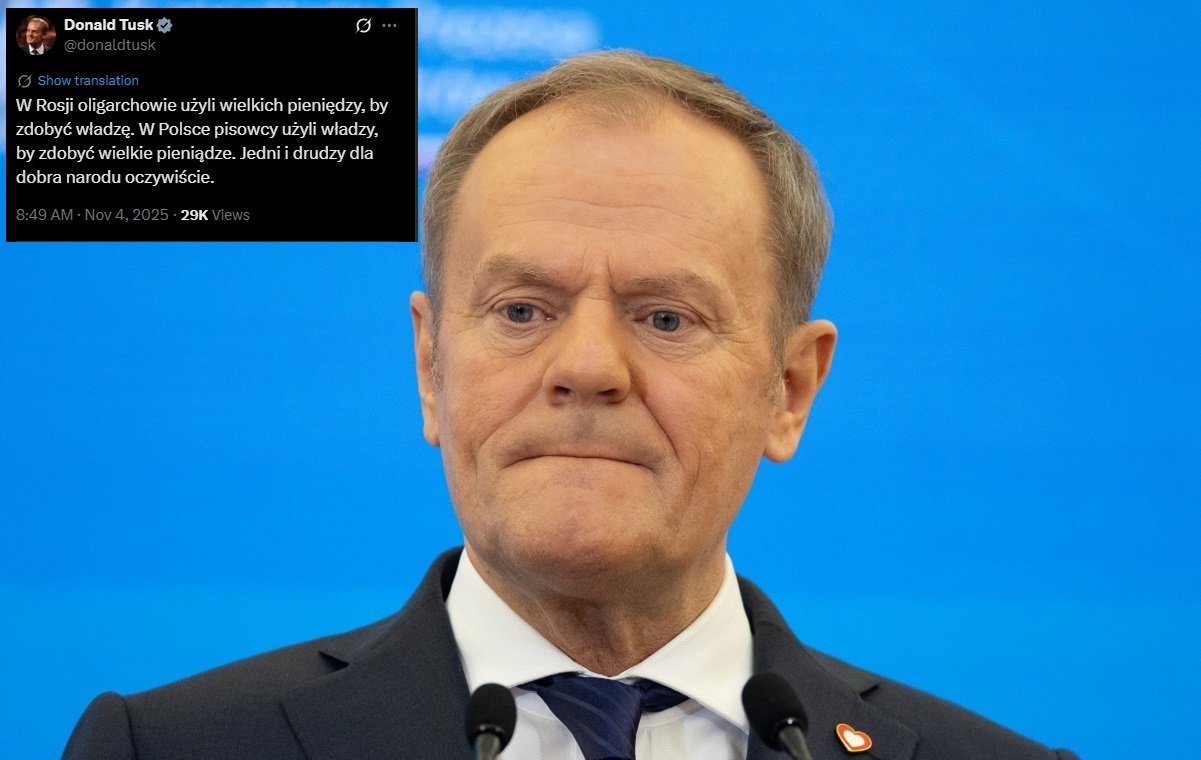 I co jeszcze?! Tusk porównał PiS do... ruskich oligarchów