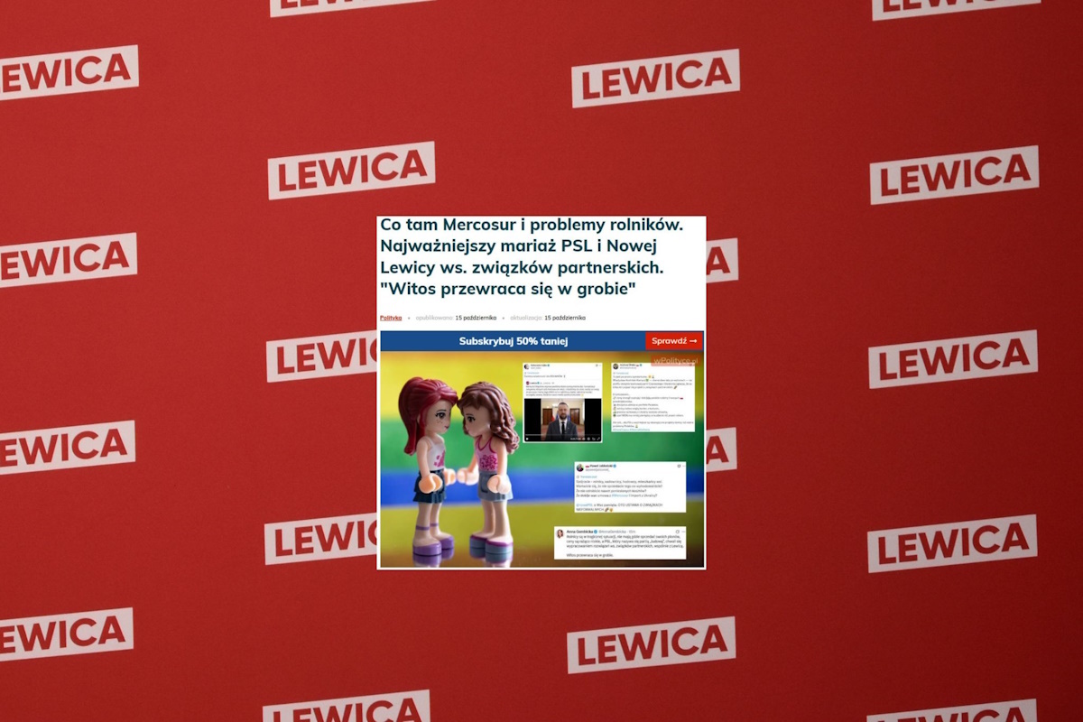 Projekt o związkach partnerskich? Na następnym posiedzeniu