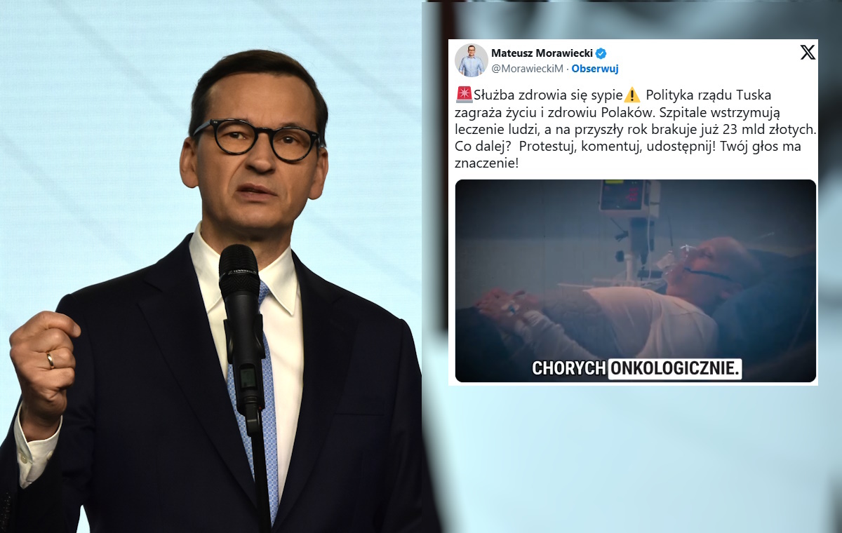 Dramat służby zdrowia. Morawiecki: Efekt nieudolności Tuska