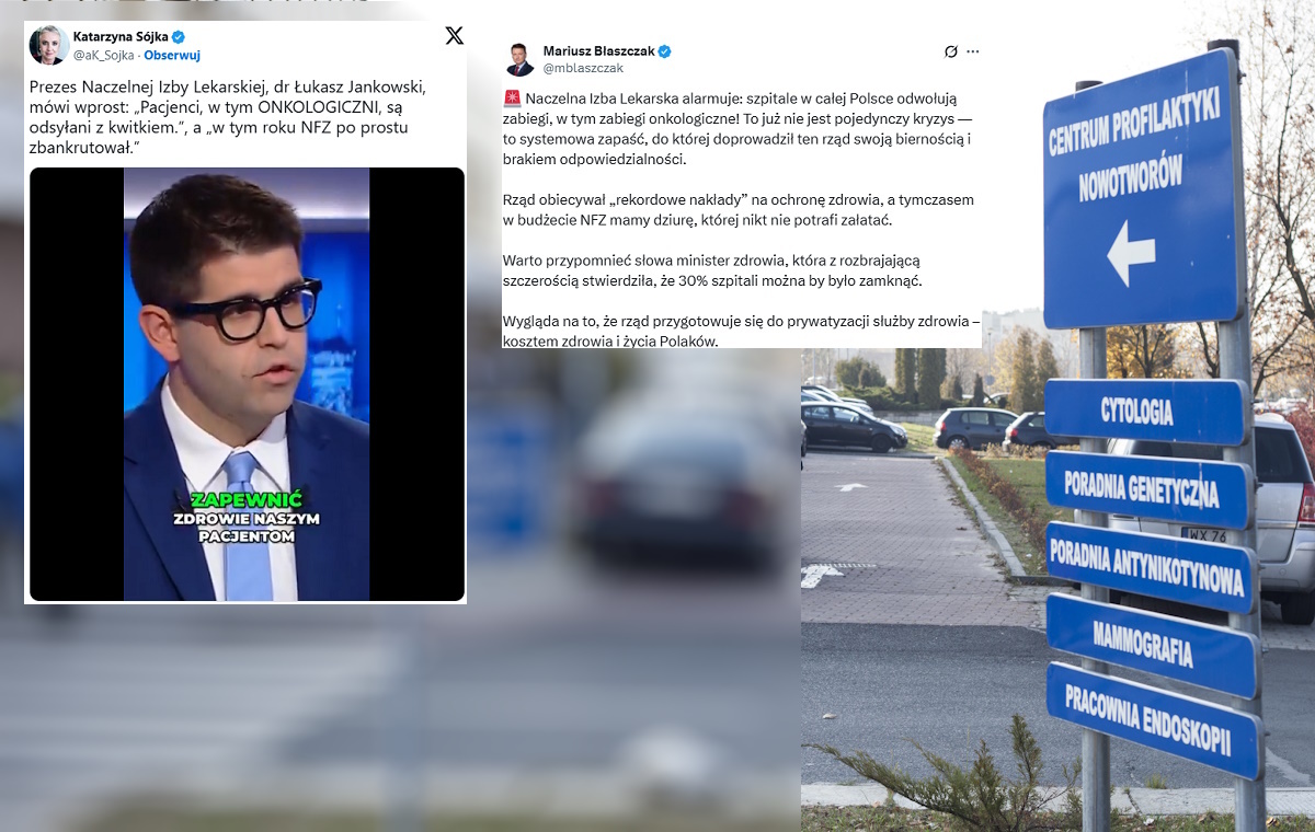 Oncology patients are sent away. "It's already a systemic collapse"