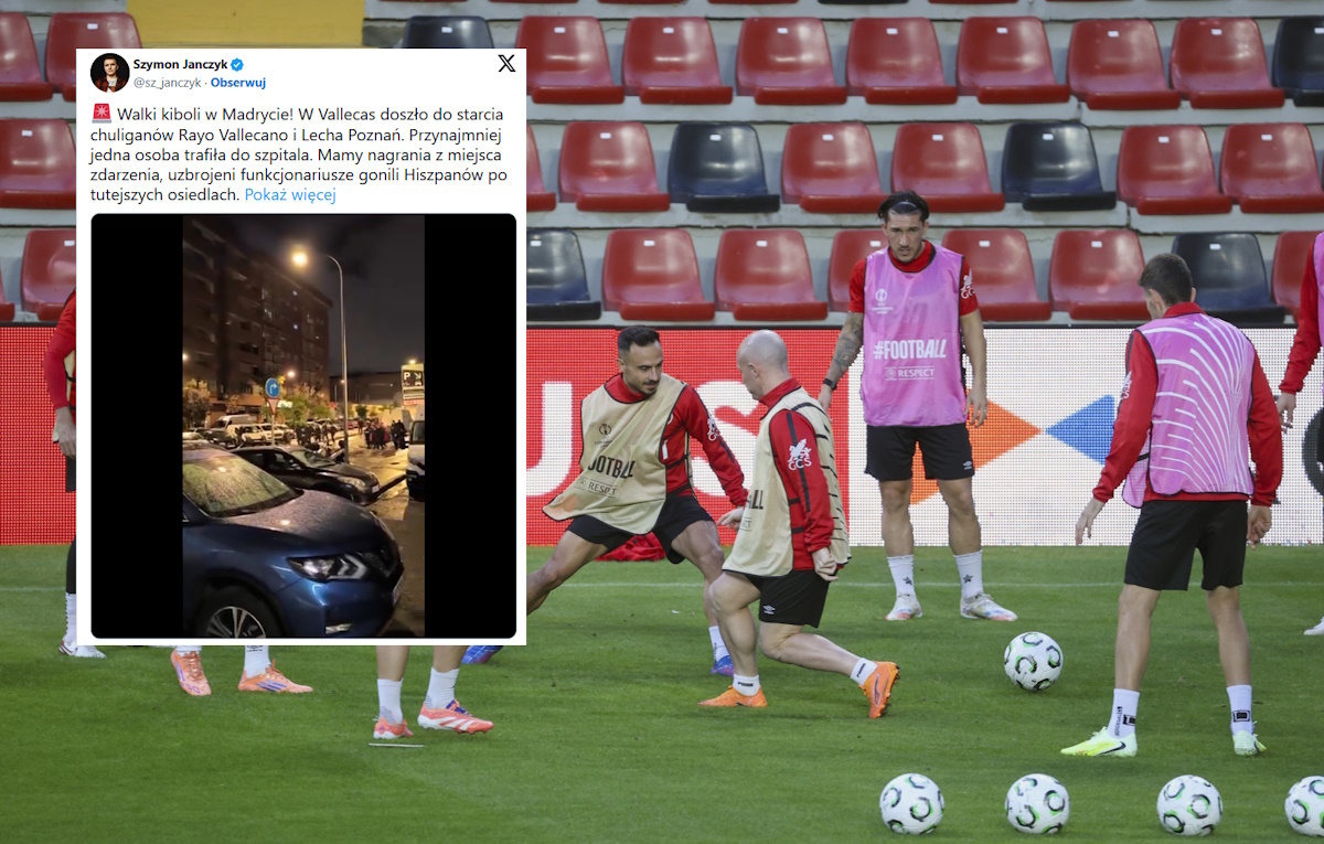 wiadomości,aktualności,wPolityce.pl Brutalne starcia przed meczem! Lech kontra Rayo Vallecano