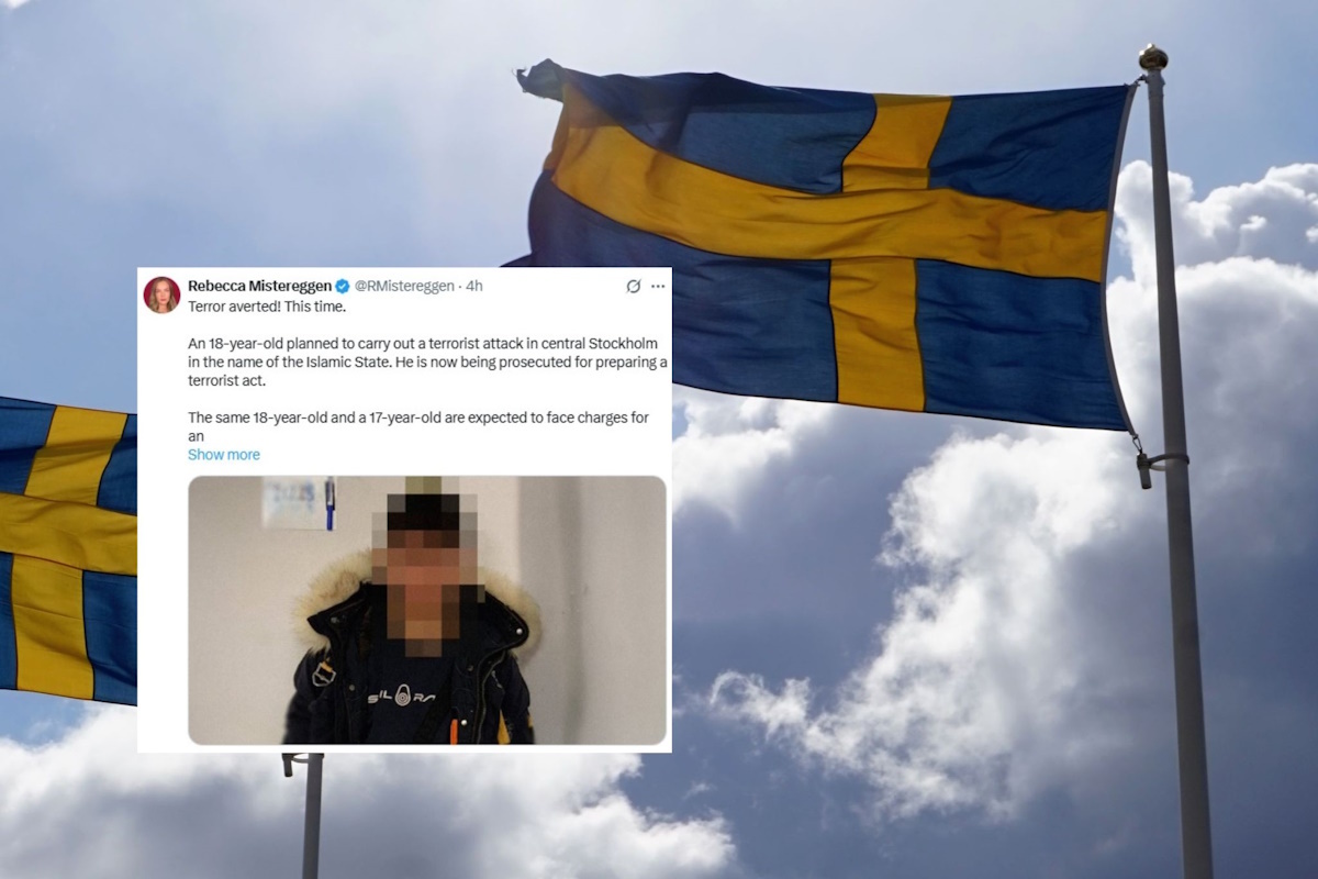 Planował zamach w Szwecji. Prokuratura oskarżyła nastolatka