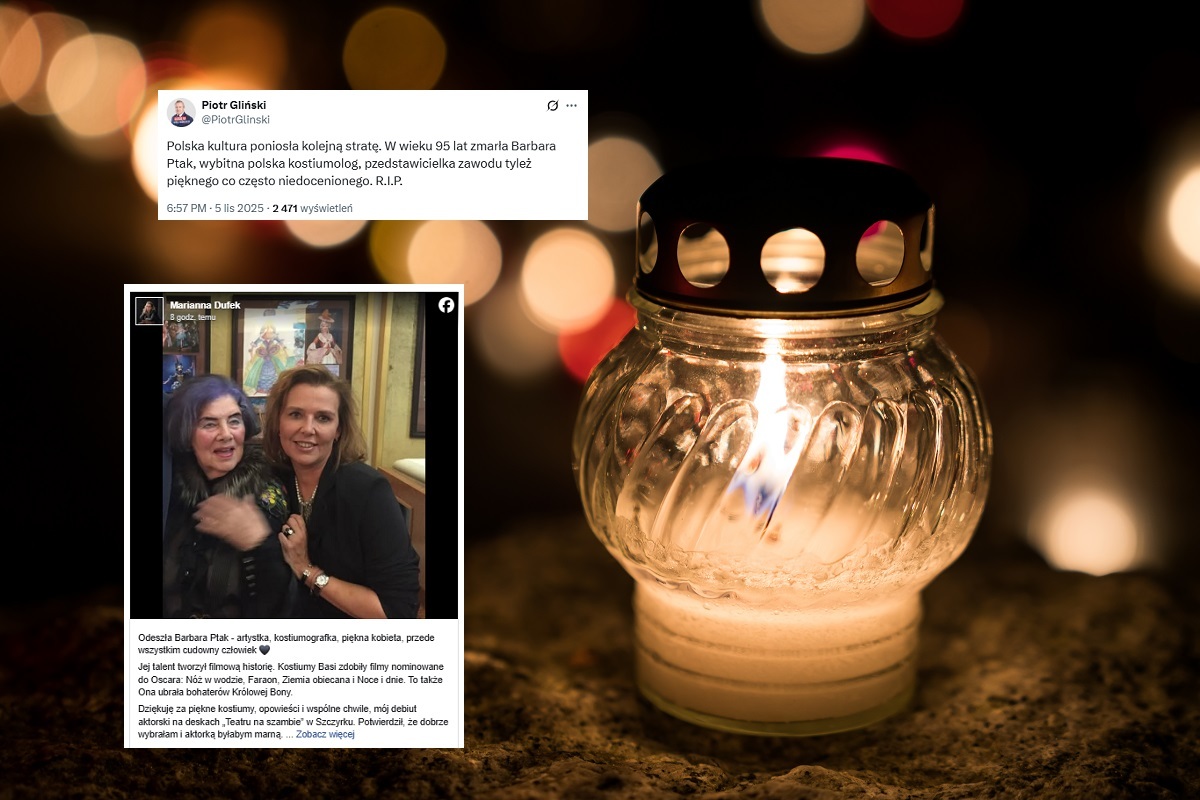 wiadomości,aktualności,wPolityce.pl Nie żyje Barbara Ptak. Wybitna kostiumolog