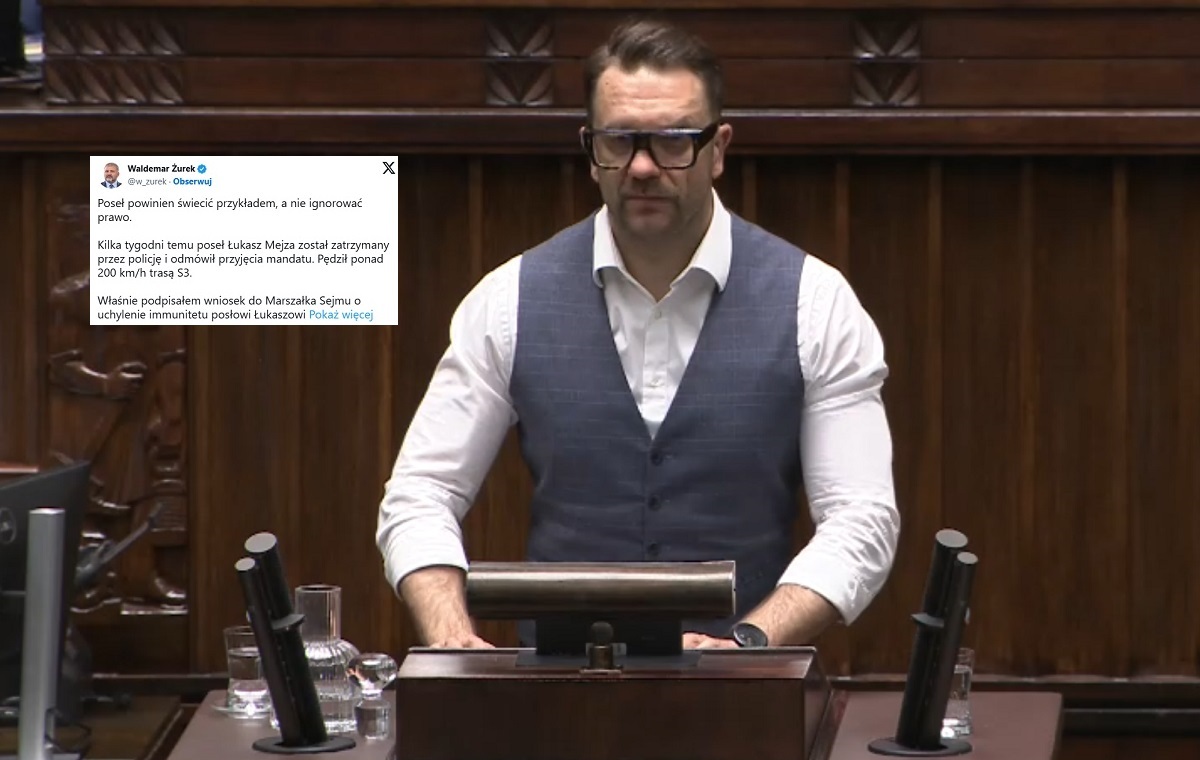 Żurek podpisał wniosek o uchylenie immunitetu Mejzie