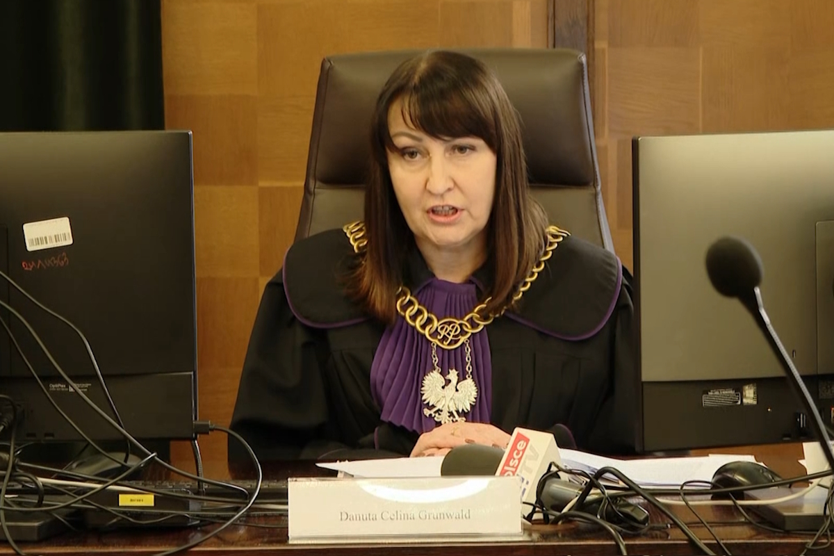 Sędzia Grunwald uniewinniła Zelta. Kuriozalne uzasadnienie