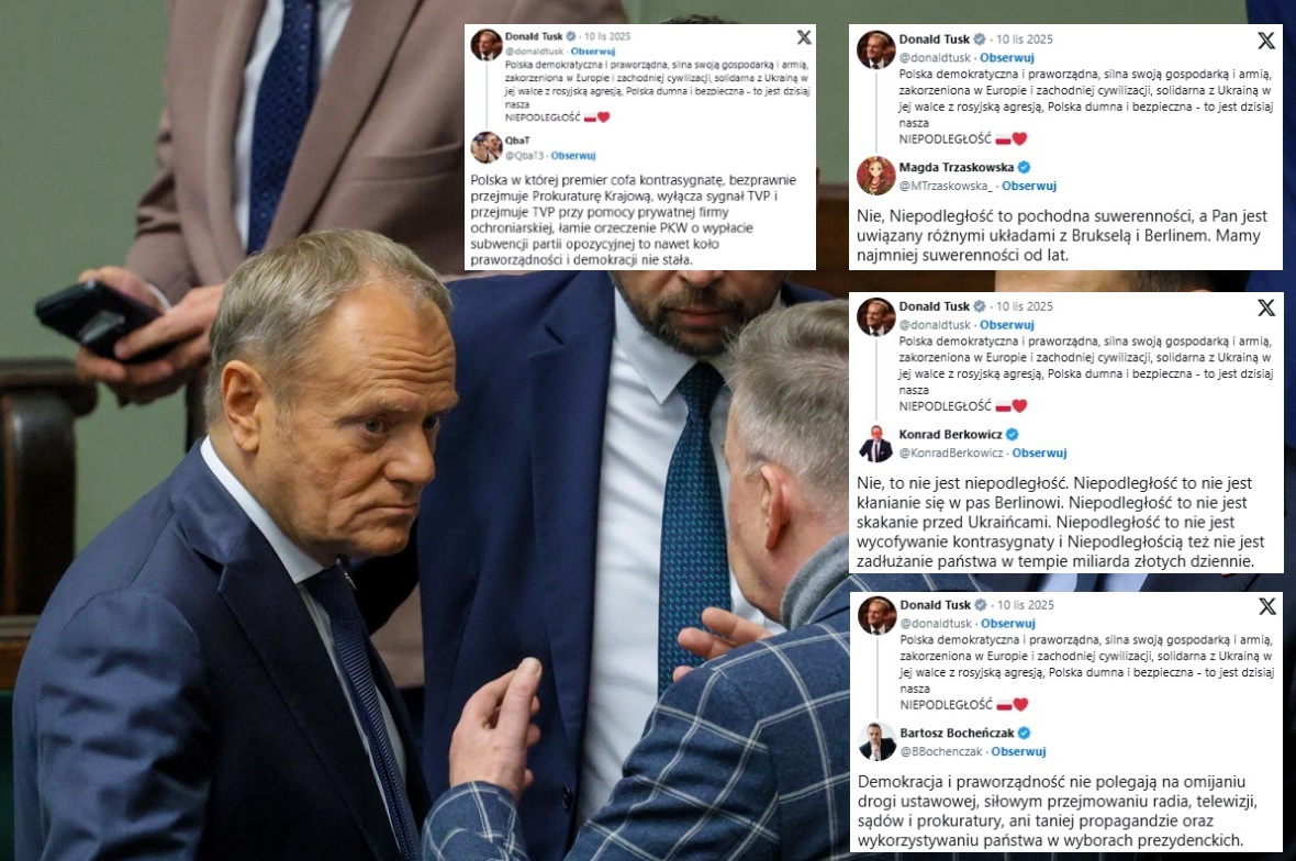 Piękne słowa Tuska, ale dalekie od rzeczywistości