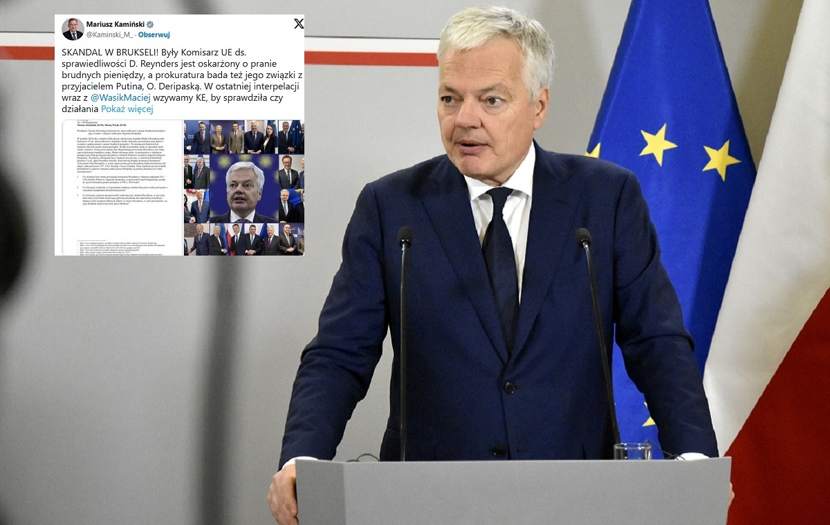 Kamiński i Wąsik pytają KE o skandal z Reyndersem!