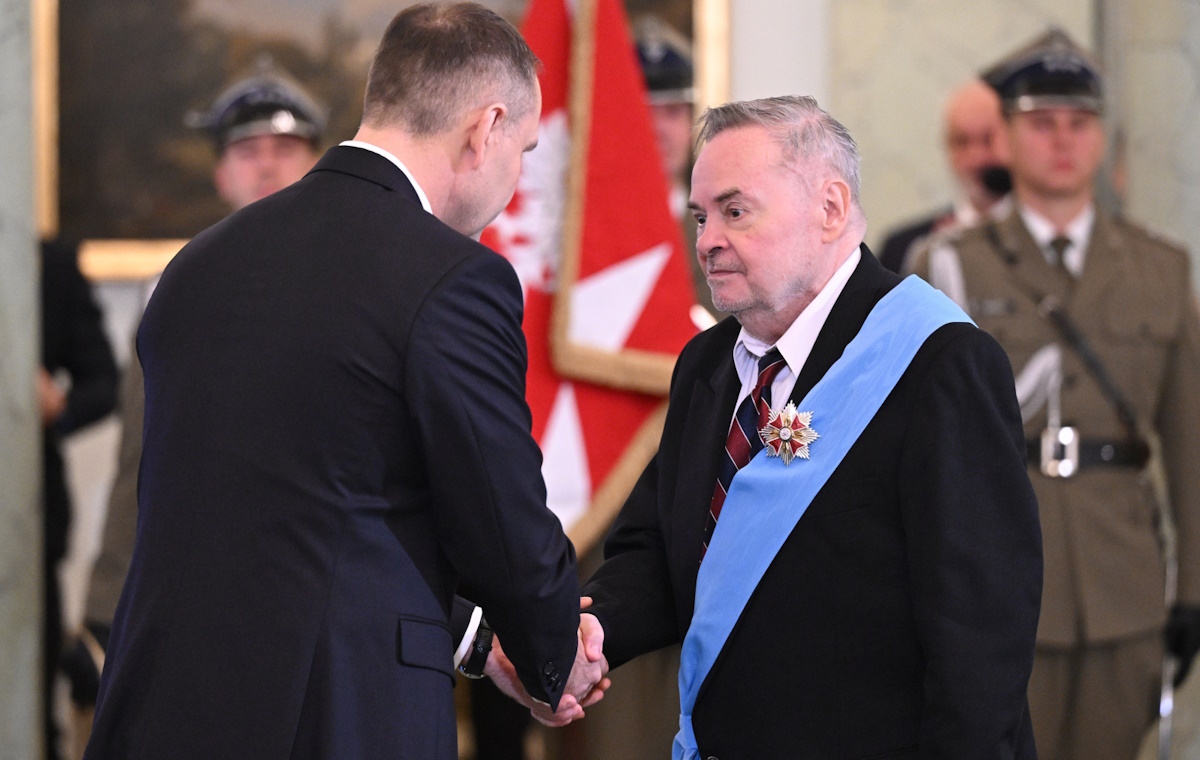 Waldemar Łysiak podziękował prezydentowi RP za odznaczenia