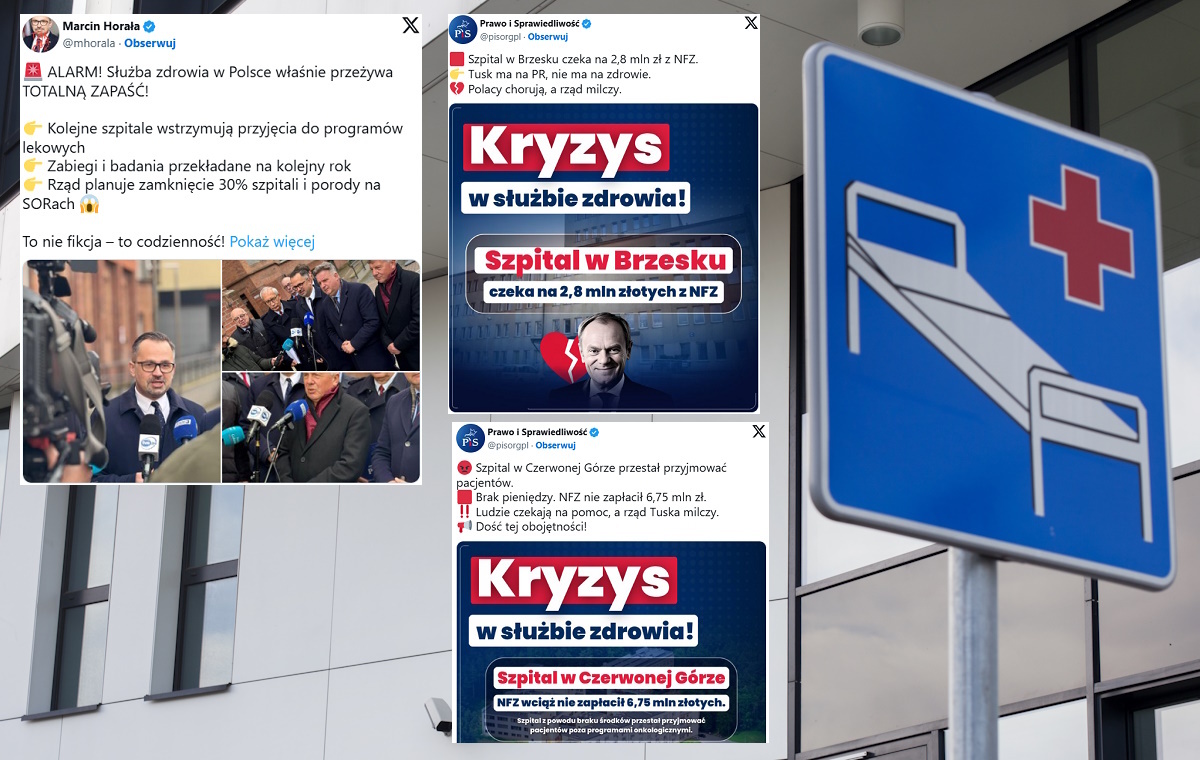 PiS alarmuje ws. służby zdrowia. "Ile jeszcze tragedii?"