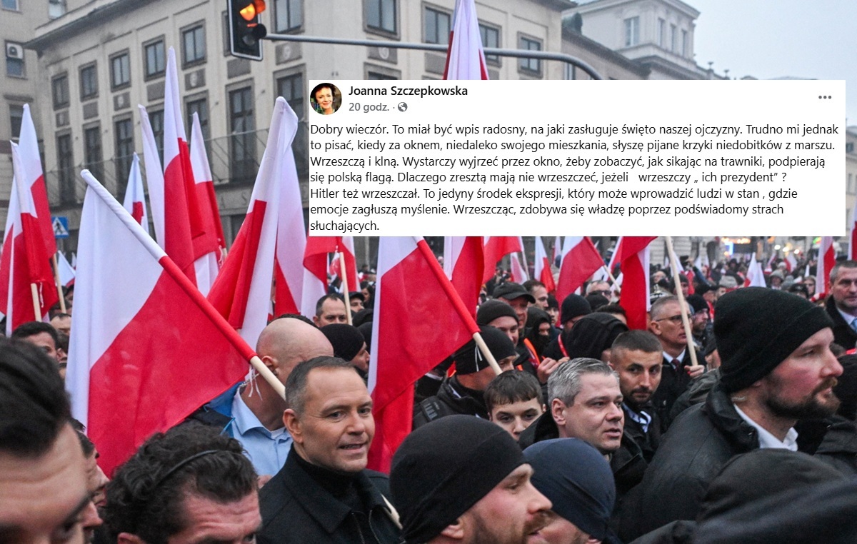 Skandal! Szczepkowska porównała prezydenta do Hitlera po MN