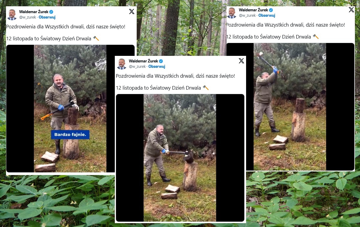 Sour soup with an axe. Is that how he tries to warm up his image?