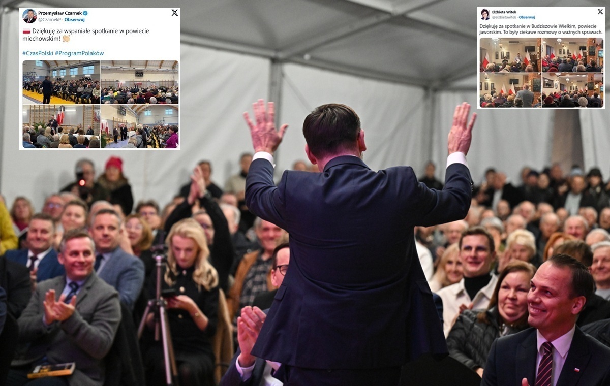 Bardzo dobra frekwencja na spotkaniach z politykami PiS!