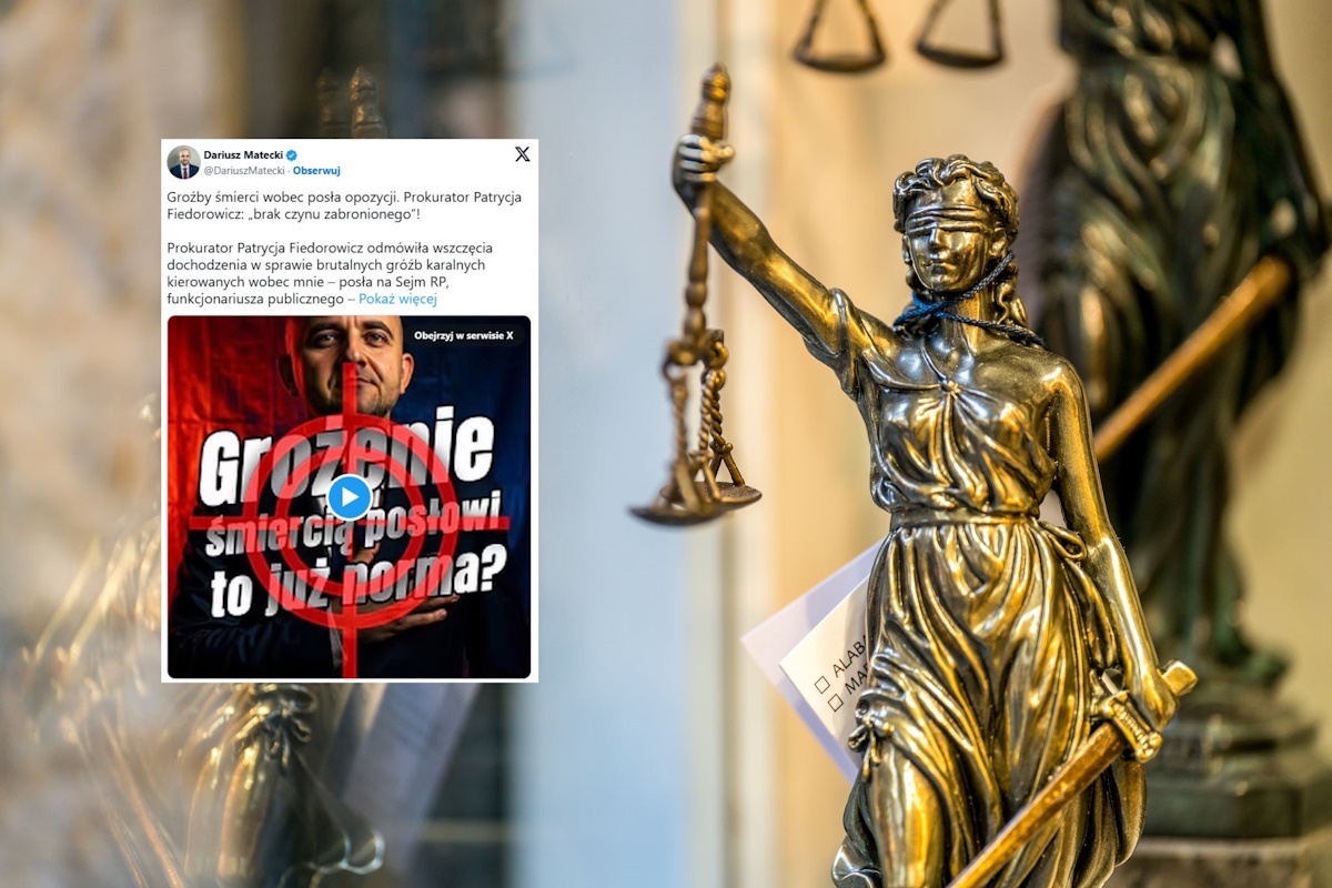 Mateckiemu grożono śmiercią!Prokuratura odmówiła dochodzenia