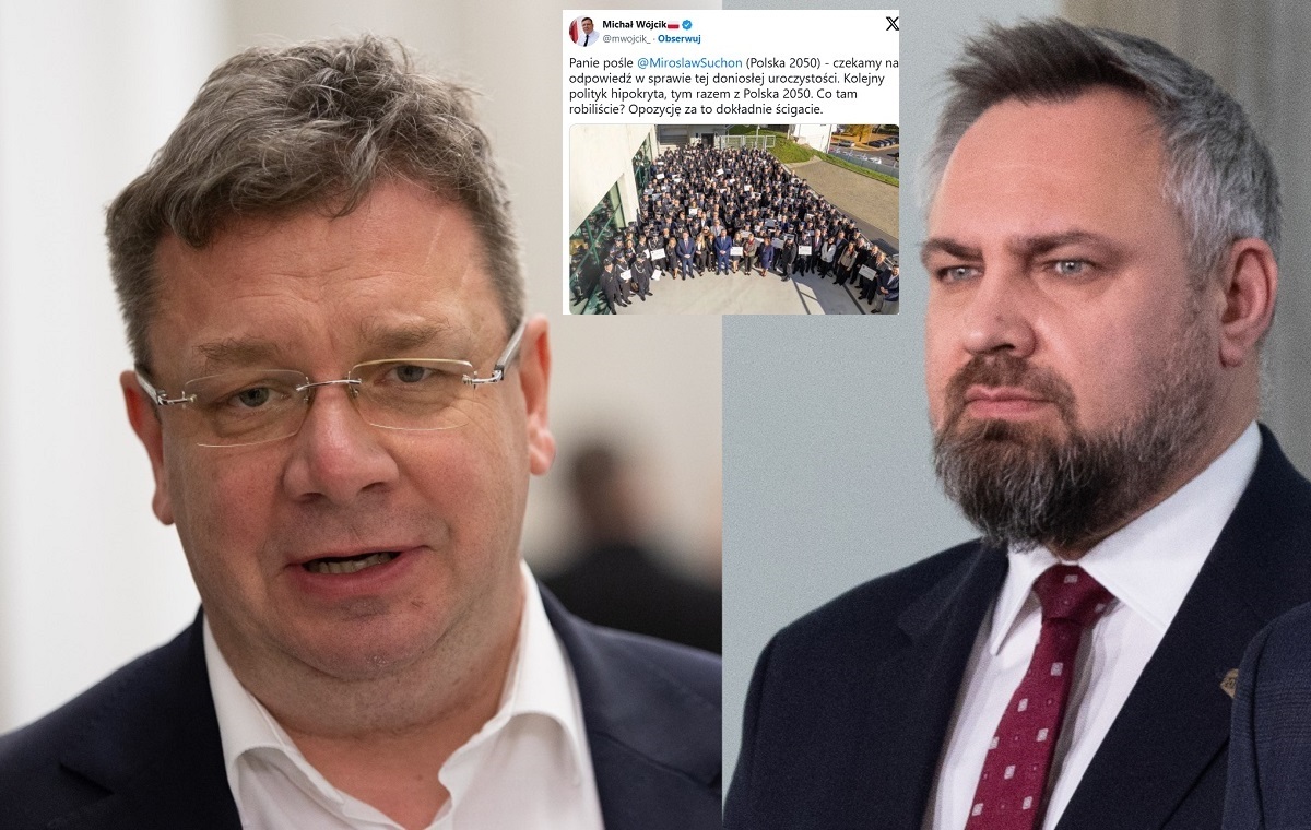 Ostra wymiana Wójcika i Suchonia na X! "Przeproś ludzi"
