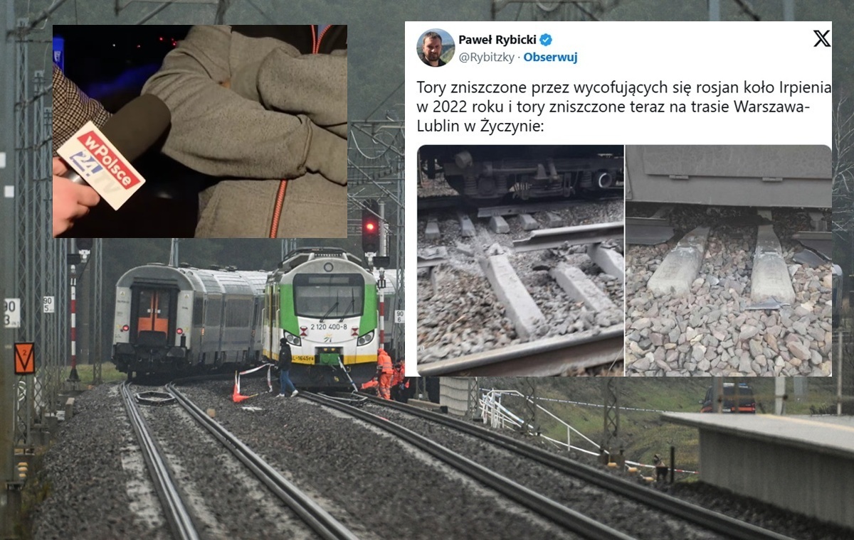Świadkowie relacjonują, co stało się na torach. "Był wybuch"