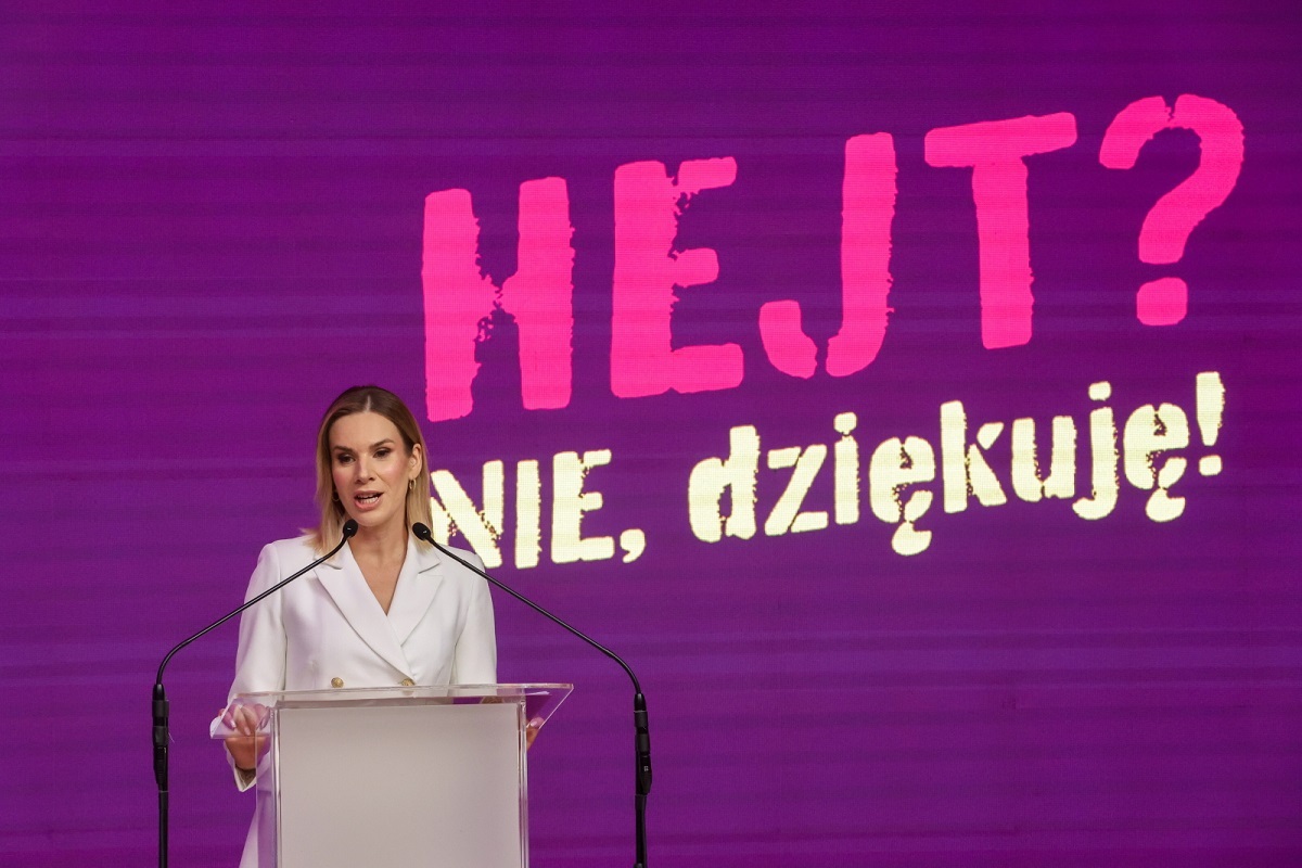 Pierwsza Dama będzie walczyć z hejtem. Warsztaty w Wiśle