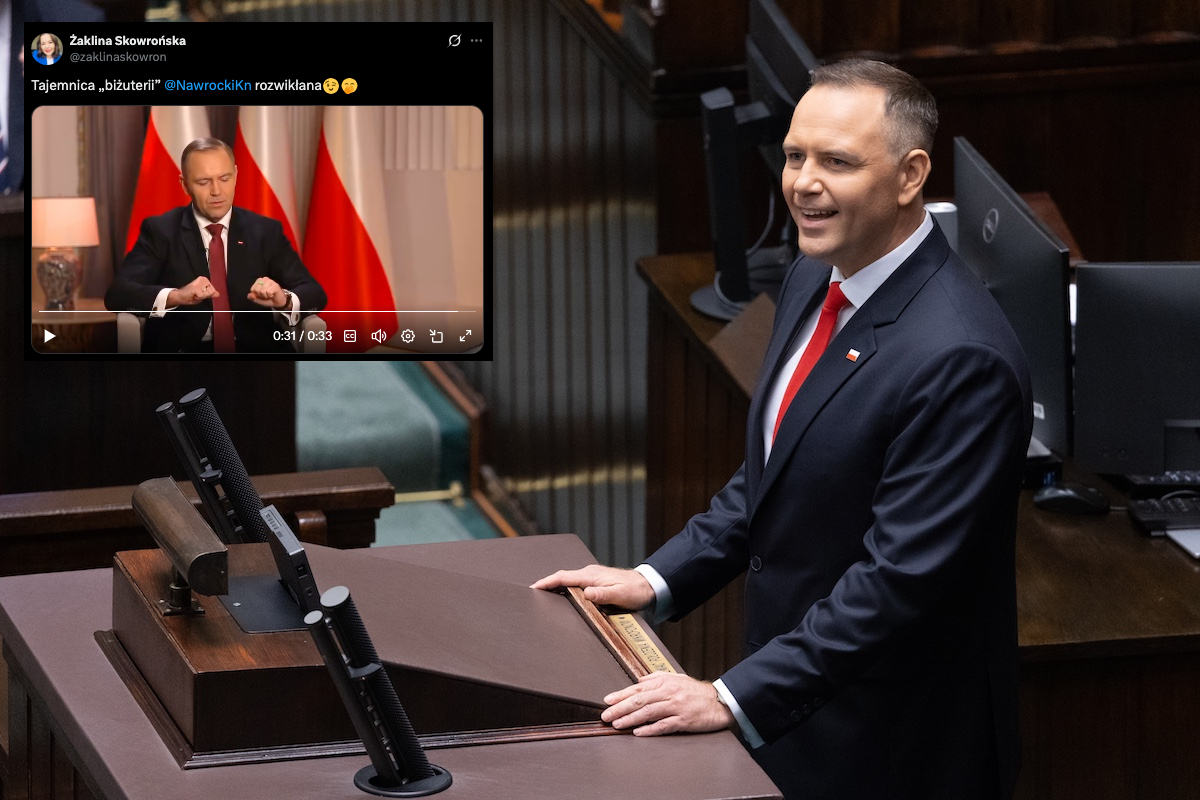 Tajemnica nietypowej "biżuterii" prezydenta Nawrockiego