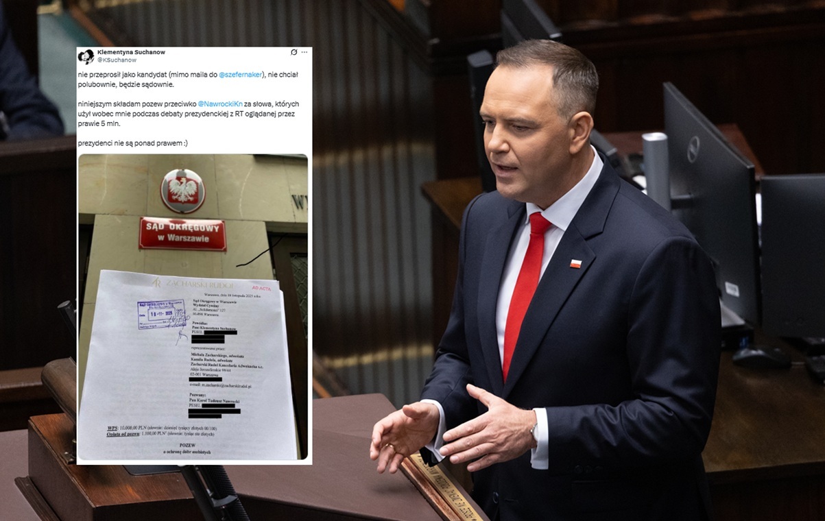 Suchanow pozywa prezydenta. Grok wskazał, kto miał rację!