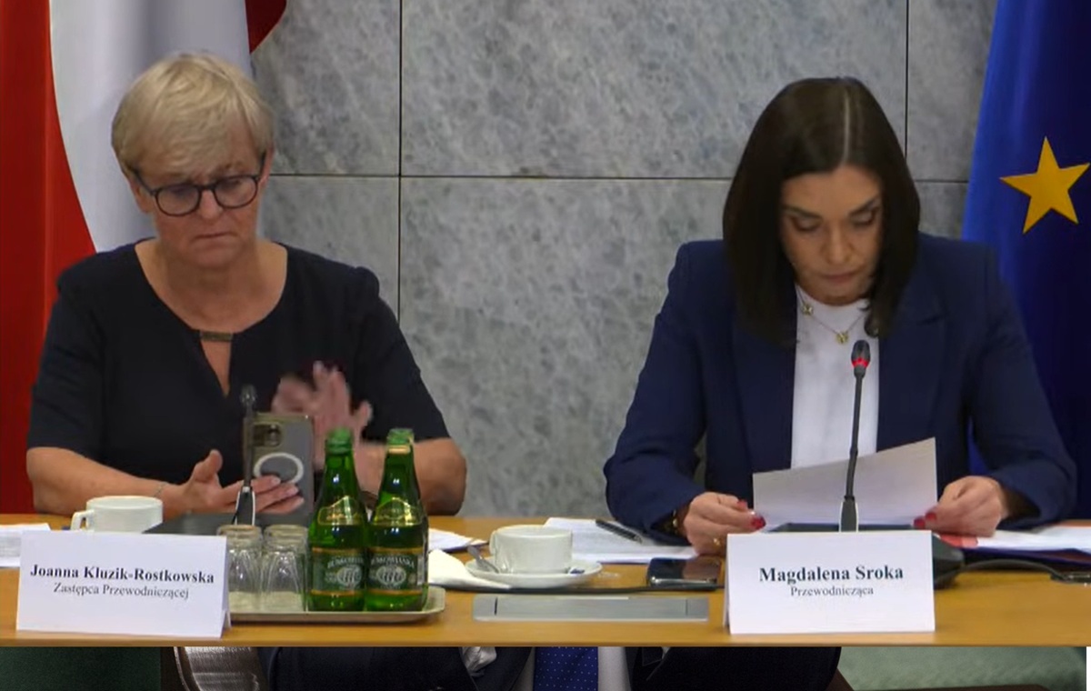 Kluzik-Rostkowska zapomniała, iż ma włączony mikrofon