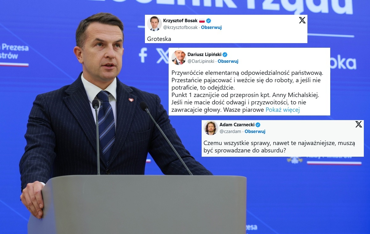 Hipokryzja. Szłapka publikuje zasady "bezpieczeństwa" Tuska