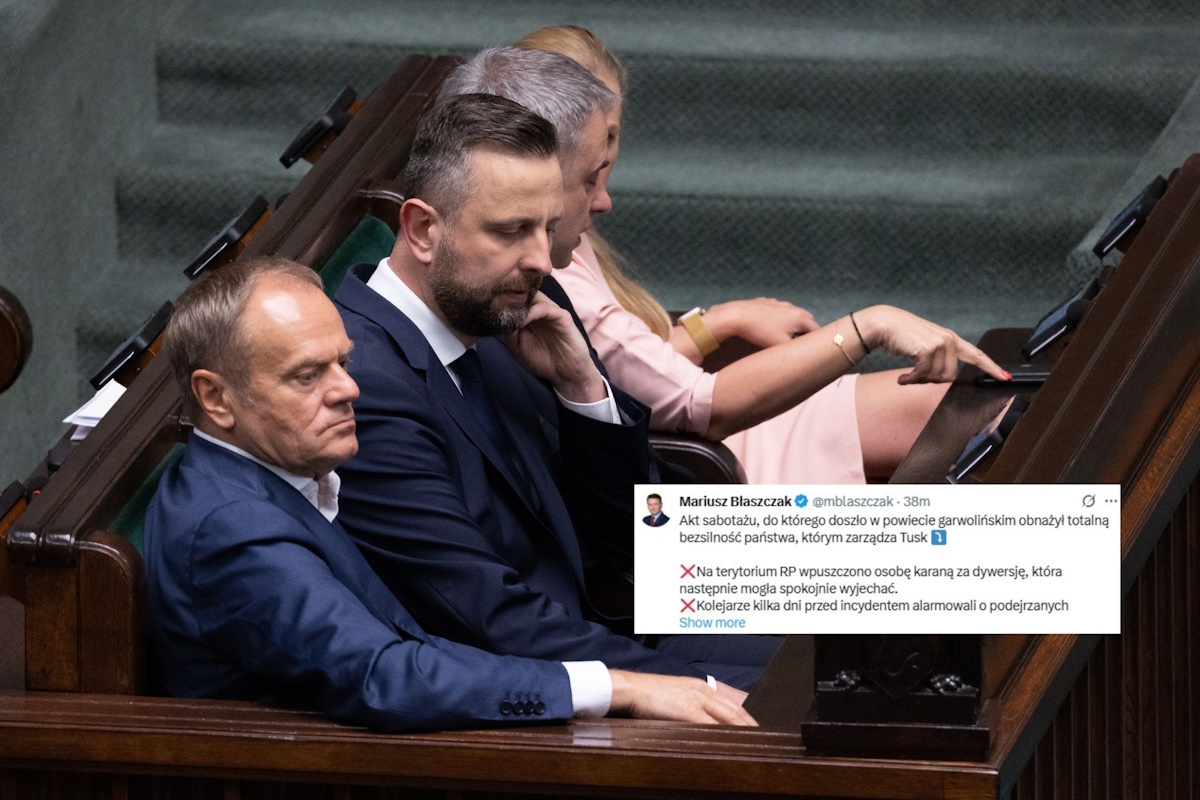 Błaszczak grzmi ws. dywersji: "Obnażyła bezsilność Tuska"