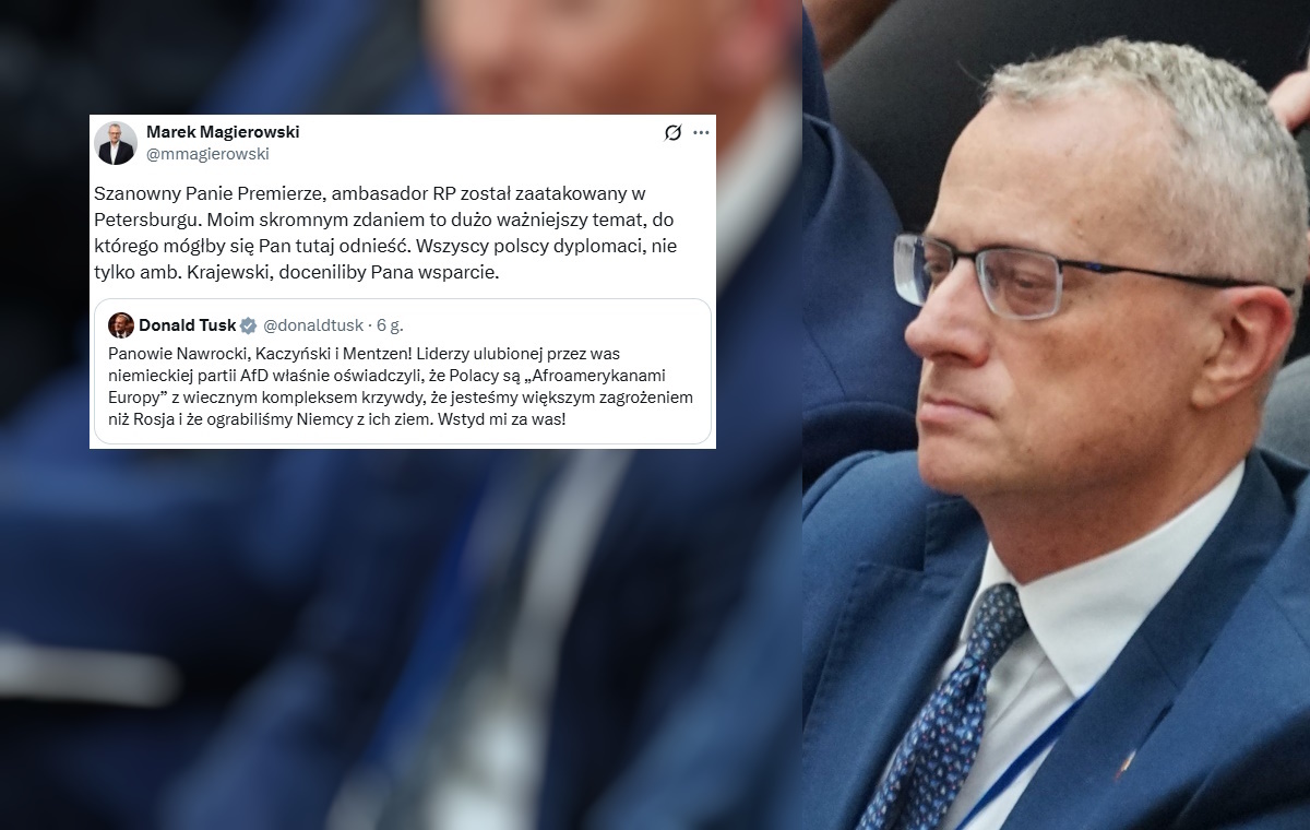 Tusk nakręca hejt przeciwko opozycji. Magierowski go pouczył