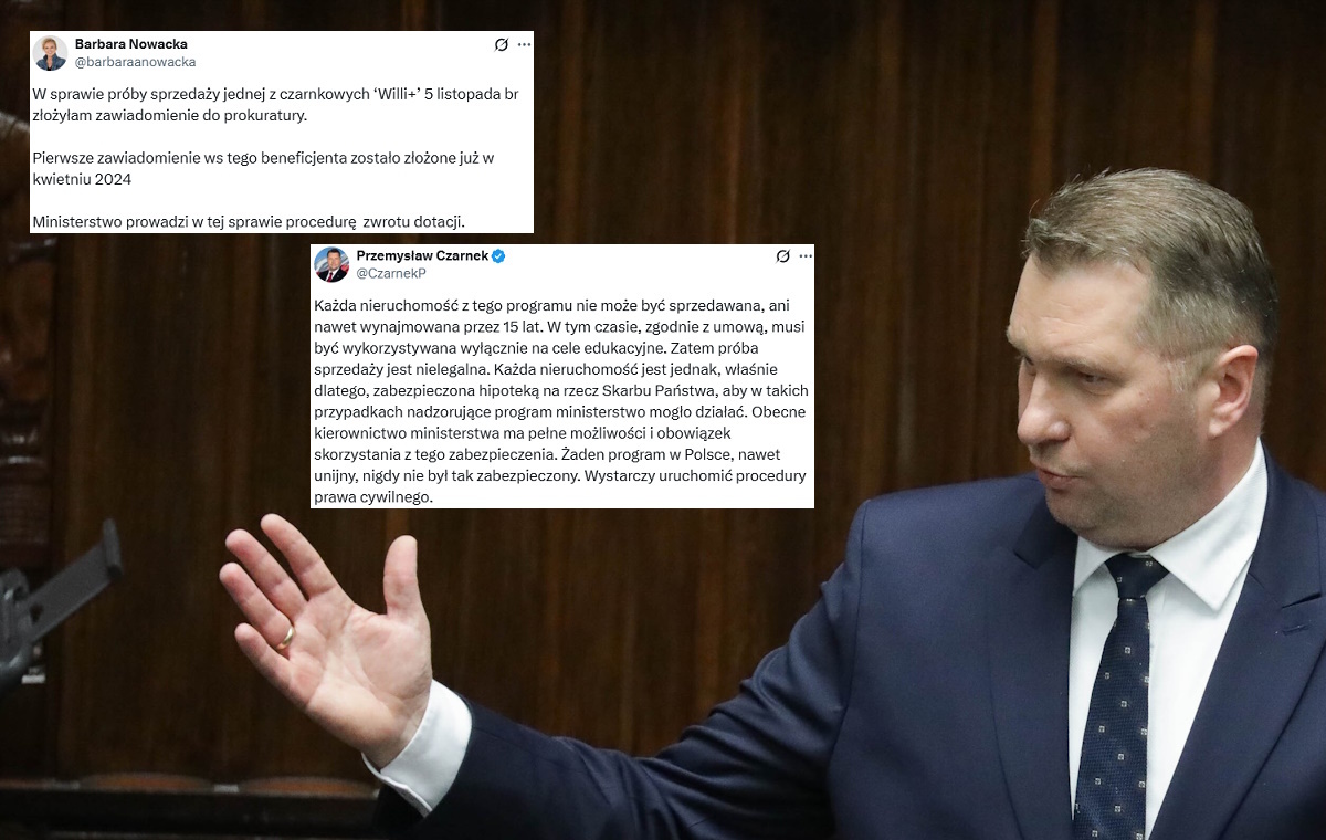 Nowacka zawiadomiła neoprokuraurę. Czarnek odpowiedział