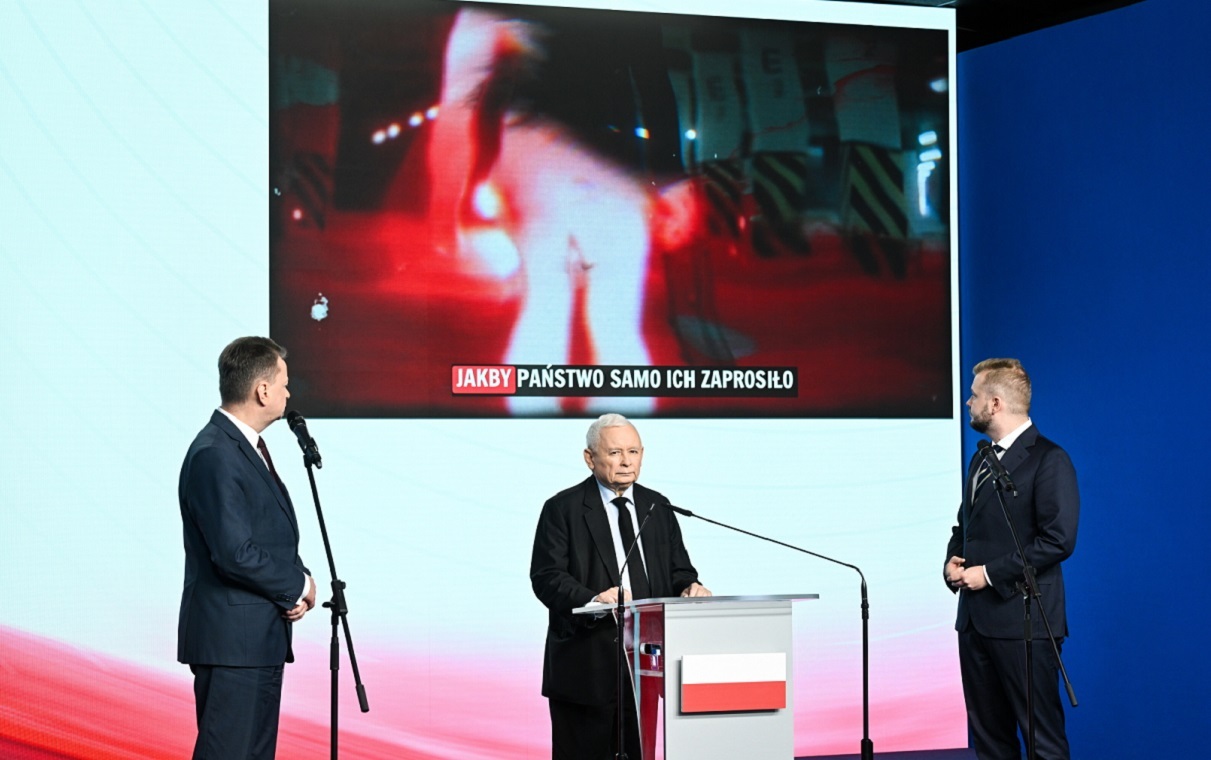 Prezes PiS: Z tym rządem Polska nie jest bezpieczna