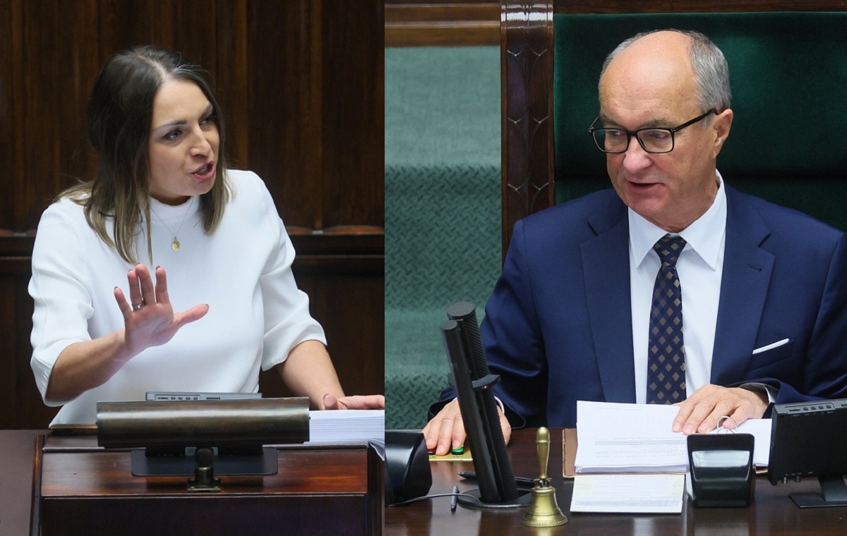 Absurdalny występ Gajewskiej! Czarzasty musiał jej przerwać