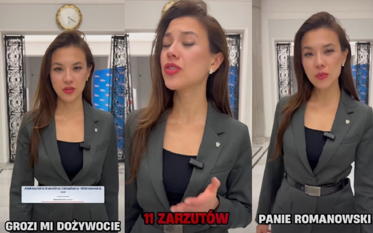 Uznańska-Wiśniewska "zastraszana"? "Panie Romanowski!"
