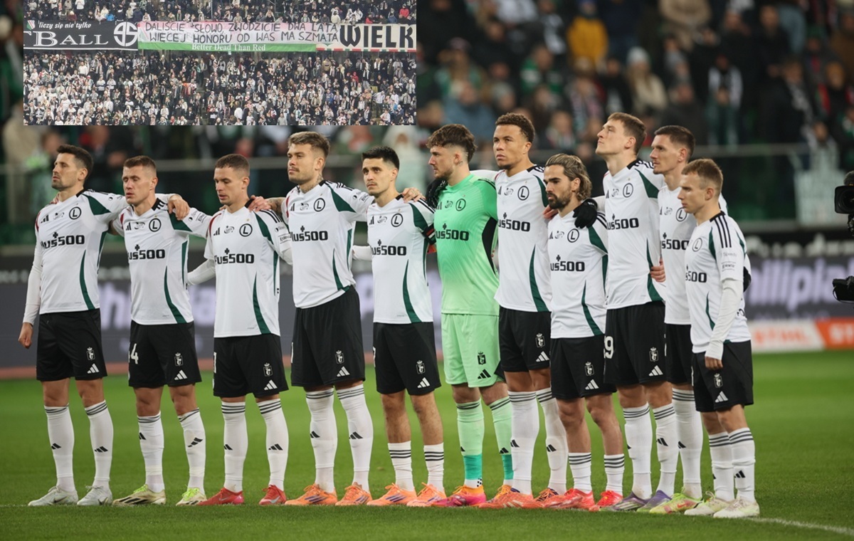 wiadomości,aktualności,wPolityce.pl Antyrządowy transparent na Legii!