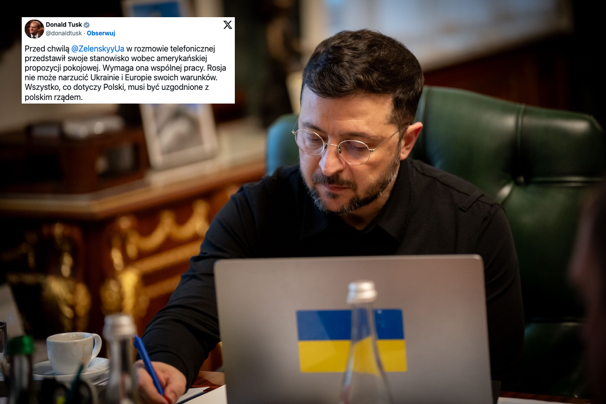 Rozmowa Tusk z Zełenskim. "Zawsze możemy liczyć na Polskę"