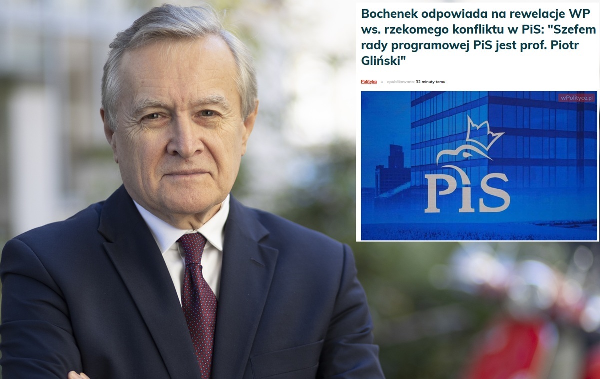 TYLKO U NAS. Gliński dosadnie o rewelacjach ws. PiS