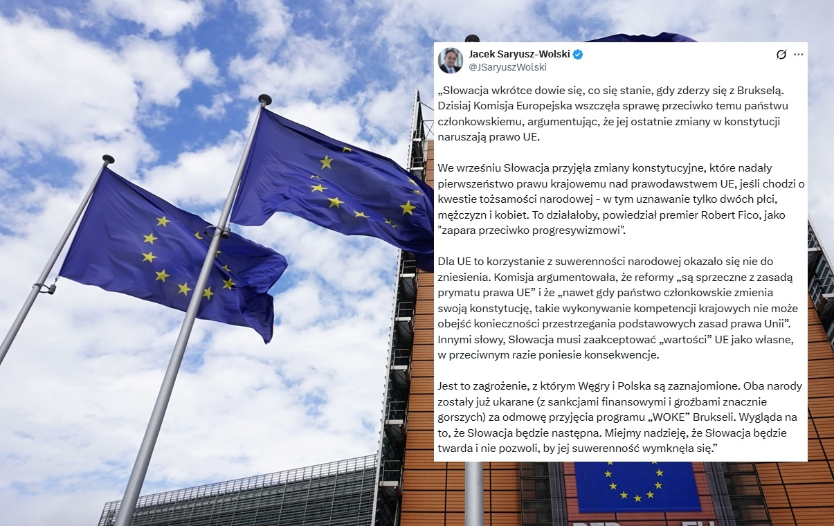 Komisja Europejska wszczęła postępowanie przeciw Słowacji