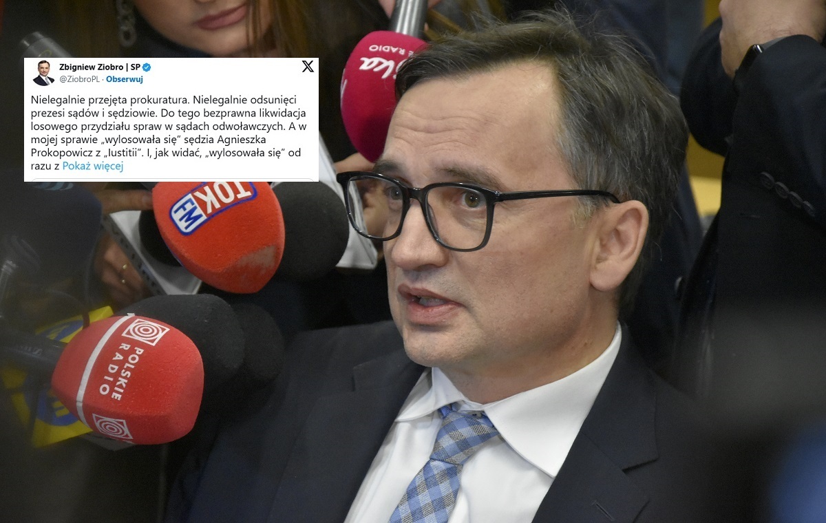 Szokujące pismo! Ziobro ma trafić do aresztu przed świętami?