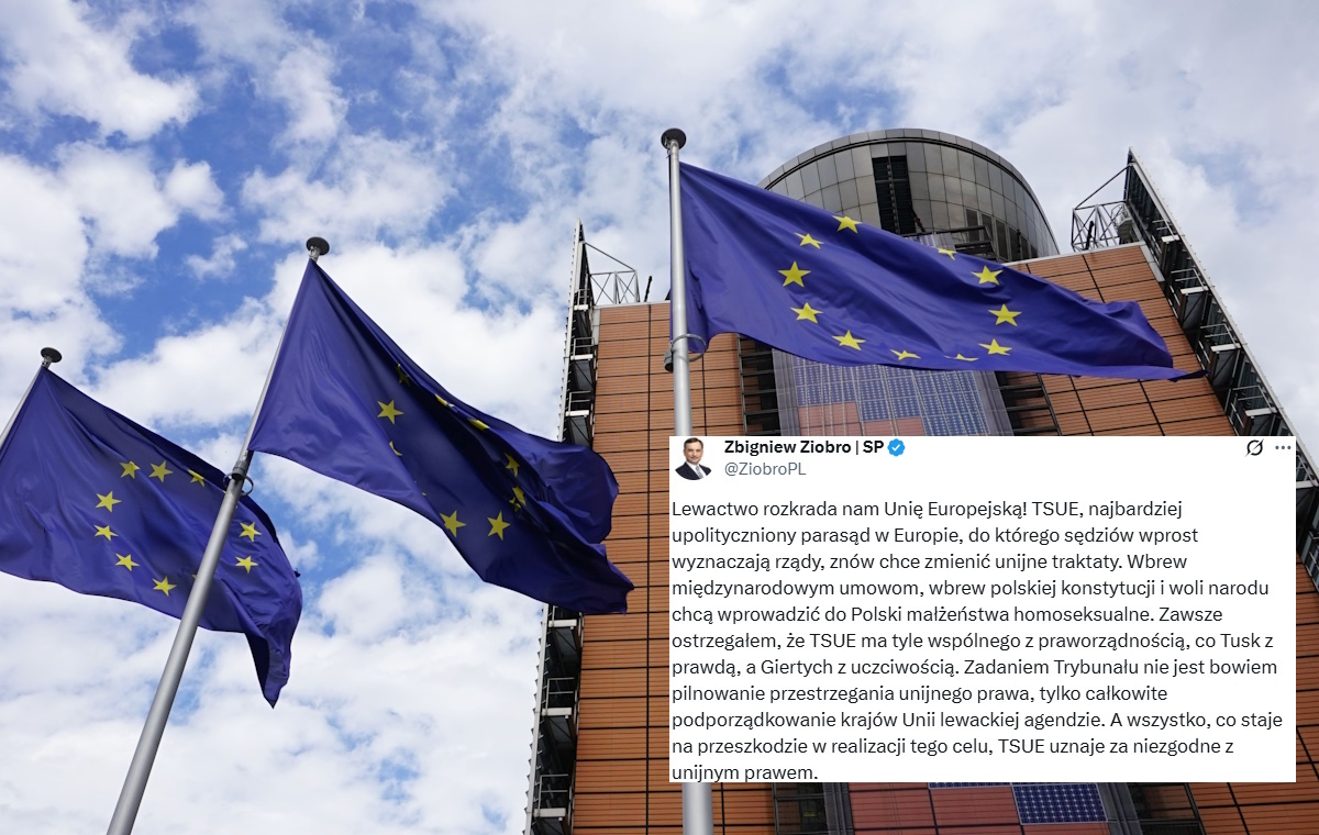 Ziobro o wyroku TSUE: Lewactwo rozkrada nam Unię Europejską!