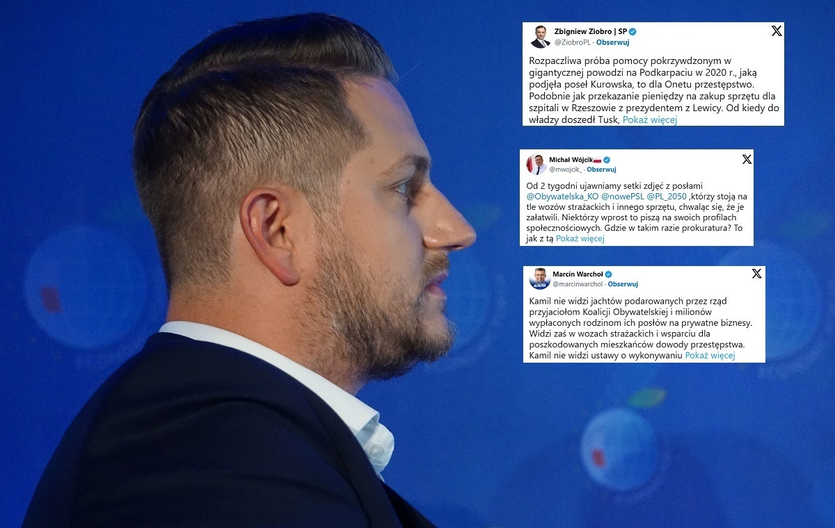 Absurd! Onet atakuje Kurowską za pomoc m.in. OSP