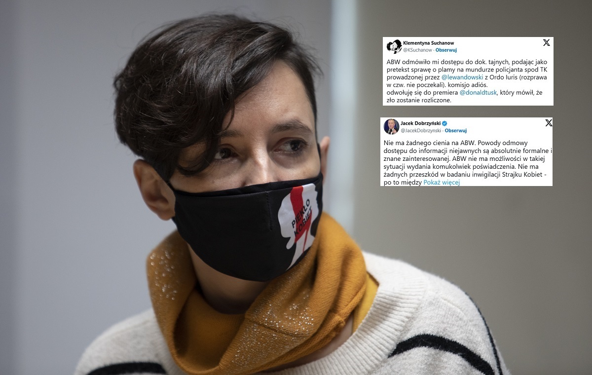 ABW odmówiła Suchanow dostępu do dokumentów tajnych!