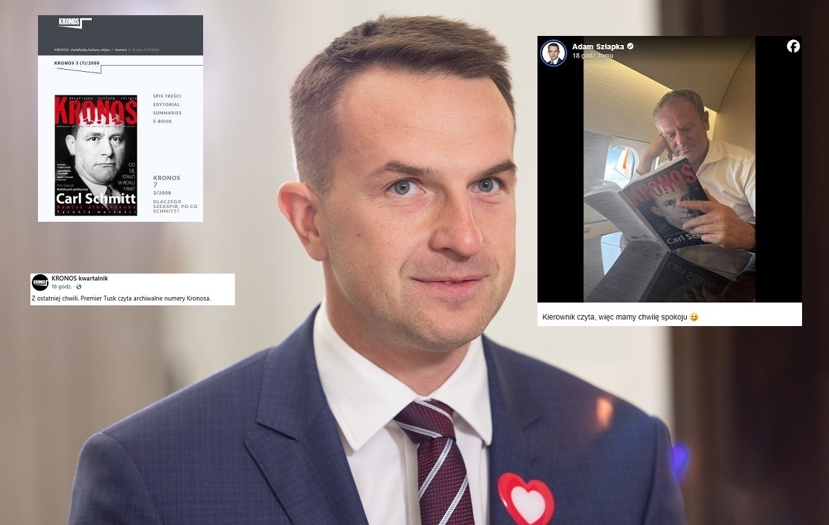 Tusk czytał "Kronosa", któremu rząd uciął dofinansowanie!