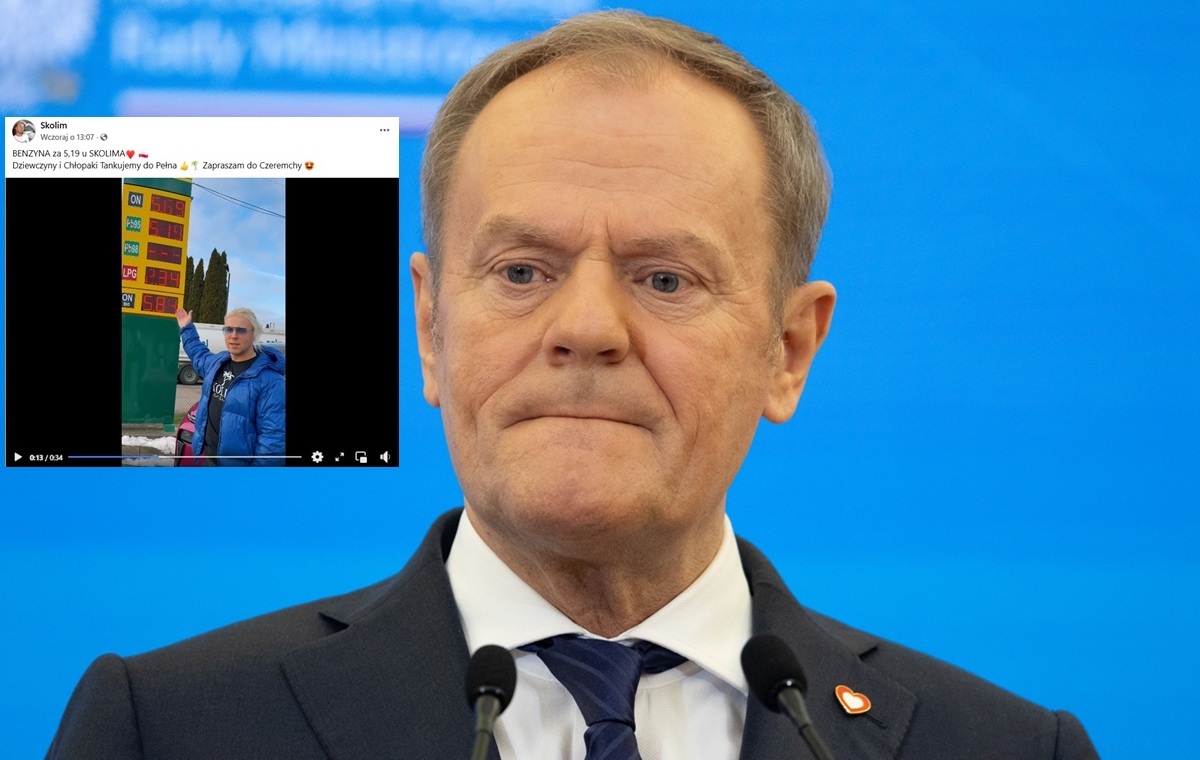 Skolim zawstydził Tuska! Benzyna za 5,19 zł na jego stacji