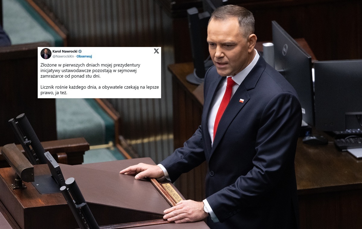 Prezydent: Moje projekty są w "zamrażarce". Polacy czekają