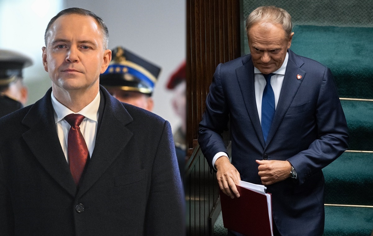 Tusk próbuje pouczać Nawrockiego. Czkawka po Angoli?