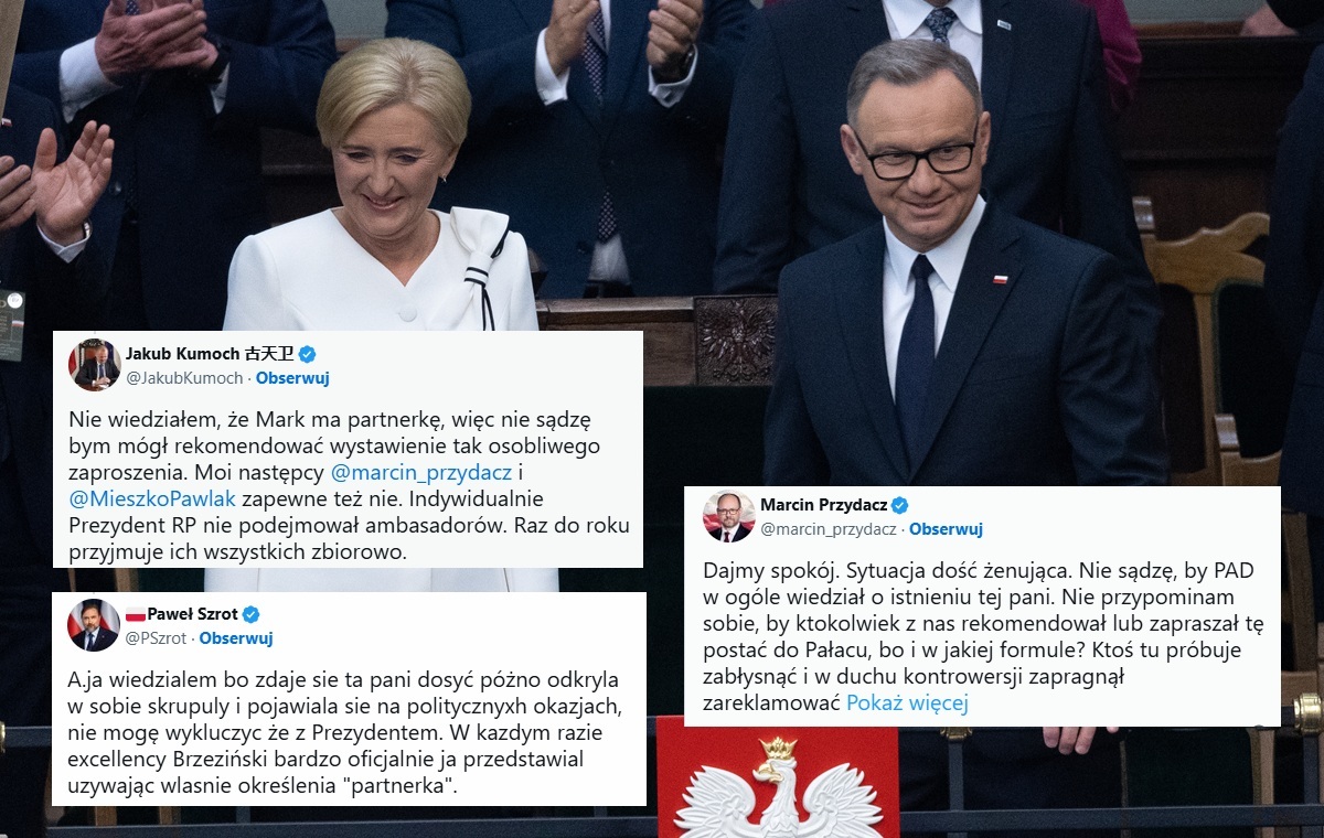 Partnerka Brzezinskiego uderzyła w Andrzeja Dudę. "Żenujące"