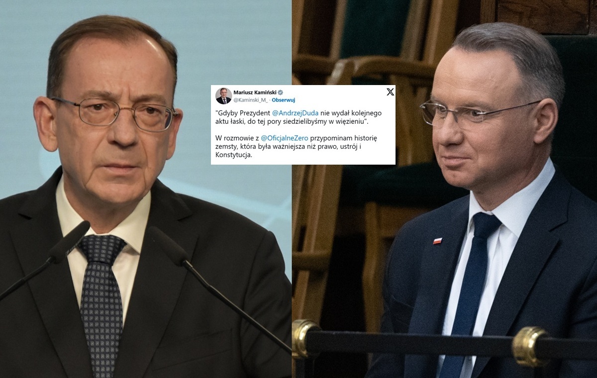 Kamiński: Gdyby nie prezydent Duda, siedziałbym w więzieniu