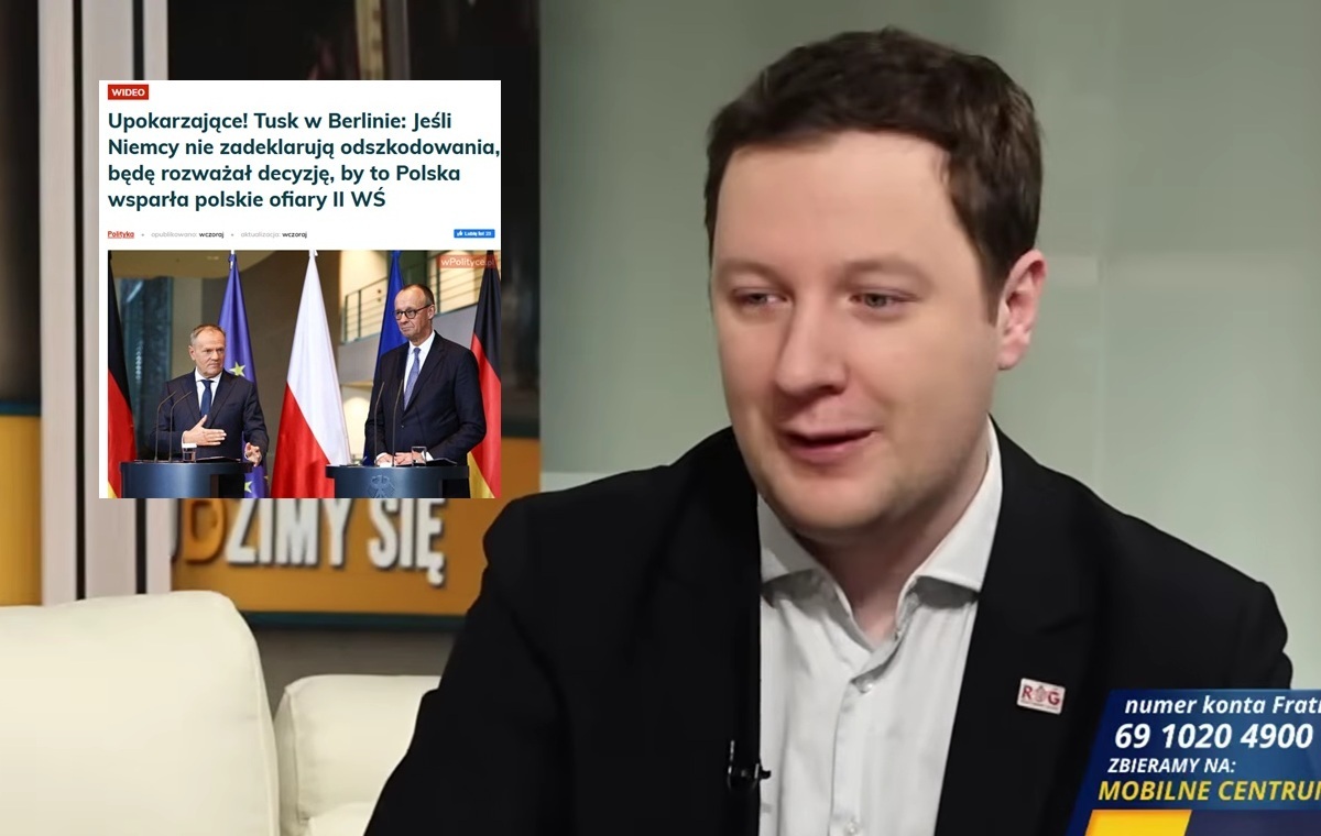 TYLKO U NAS. Kida: Myślałem, iż słowa Tuska w Berlinie to AI