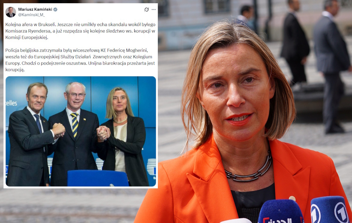 Była szefowa unijnej dyplomacji Mogherini została zatrzymana