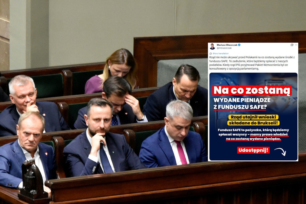 Na co pójdą środki z SAFE? PiS żąda jasnych odpowiedzi