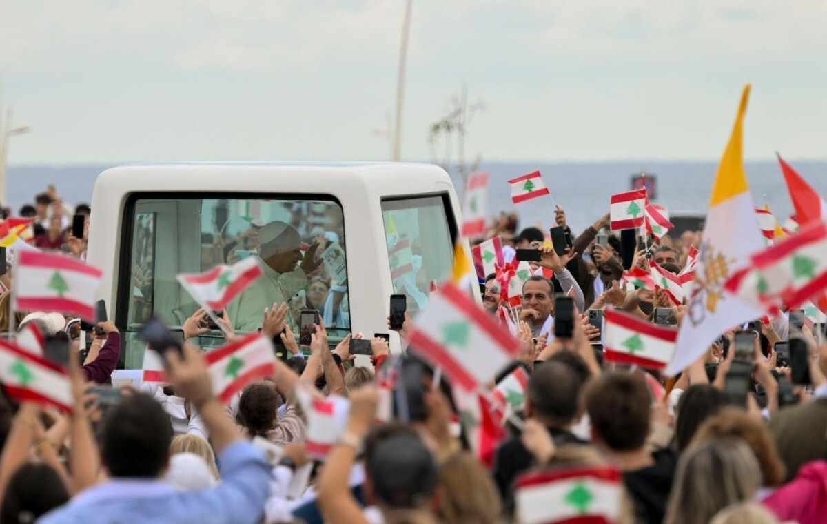 wiadomości,aktualności,wPolityce.pl Libańczycy wciąż przeżywają wizytę i przesłanie Papieża